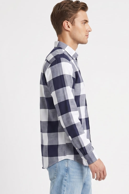 Box Check Regular Fit Shirt