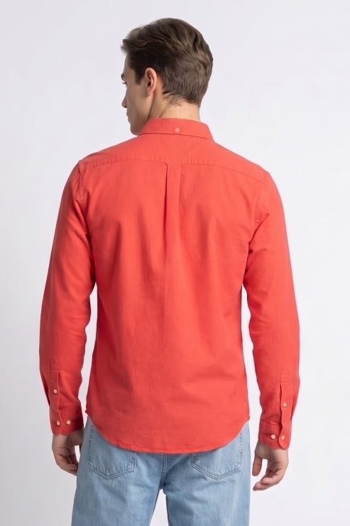 Maroon Regular Fit Shirt