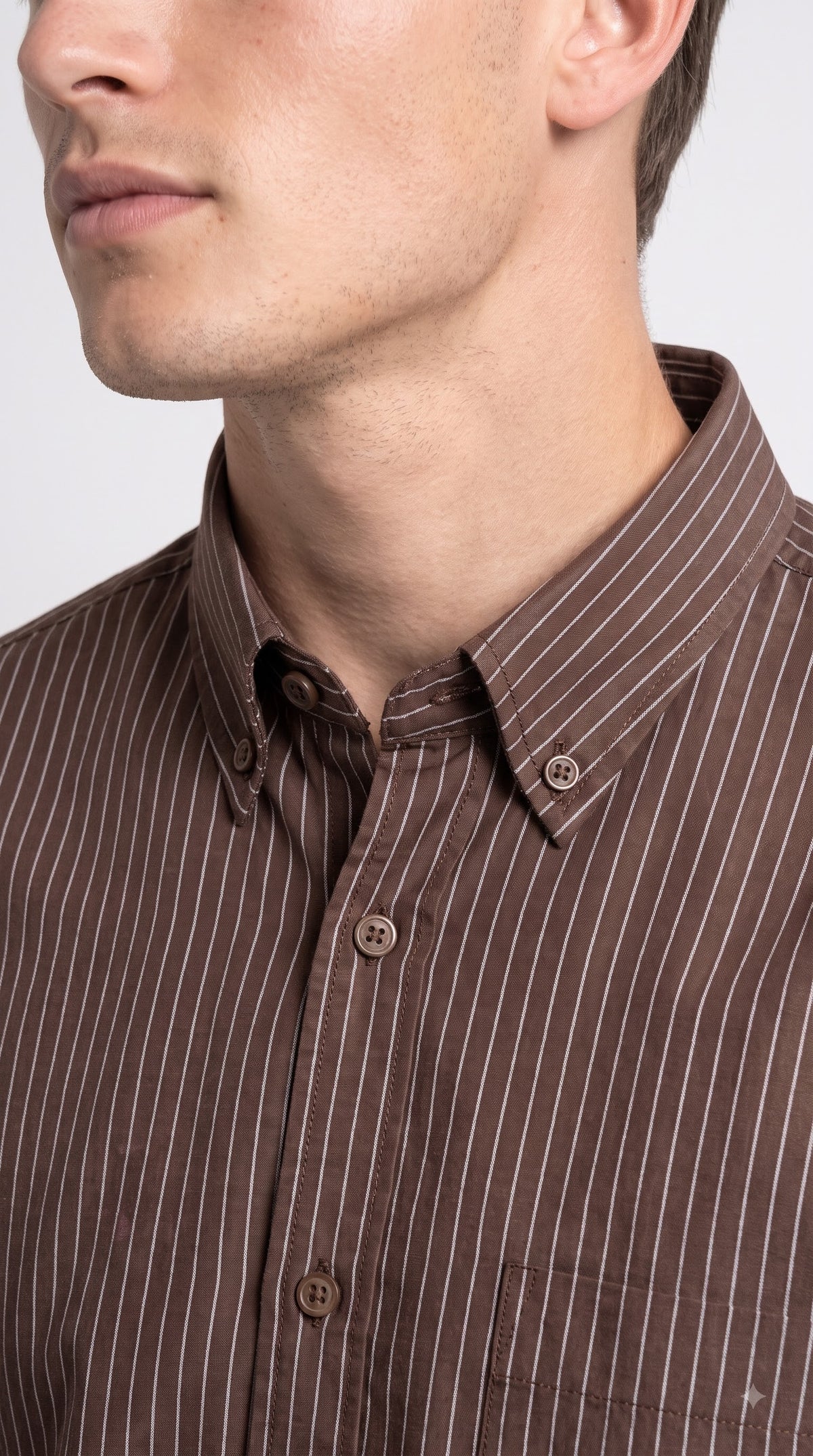 Lining Brown Shirt