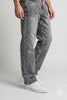 Straight Fit Denim Jeans - Grey Wash