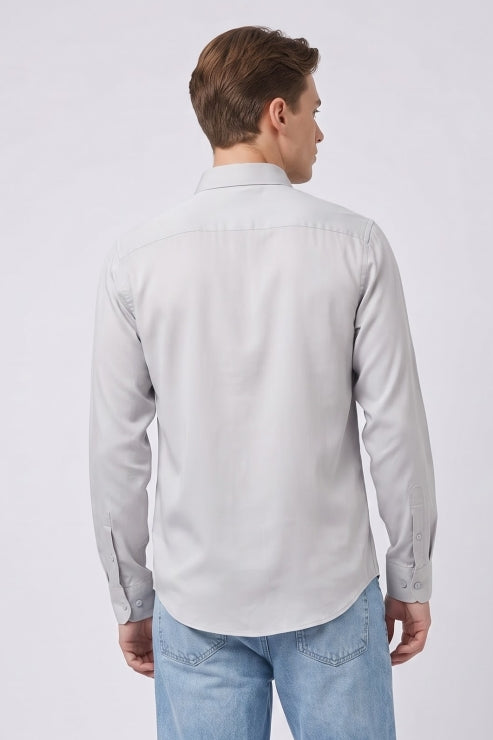 Plain Regular Fit Shirt