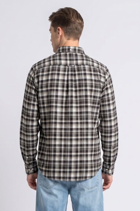 Flannel Check Regular Fit Shirt