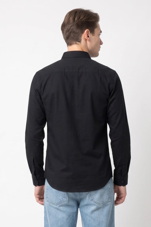 Black Regular Fit Shirt