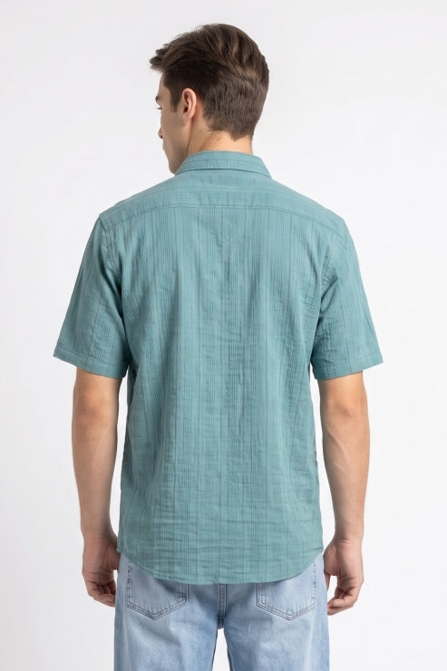 Blue Stripe Regular Fit Shirt