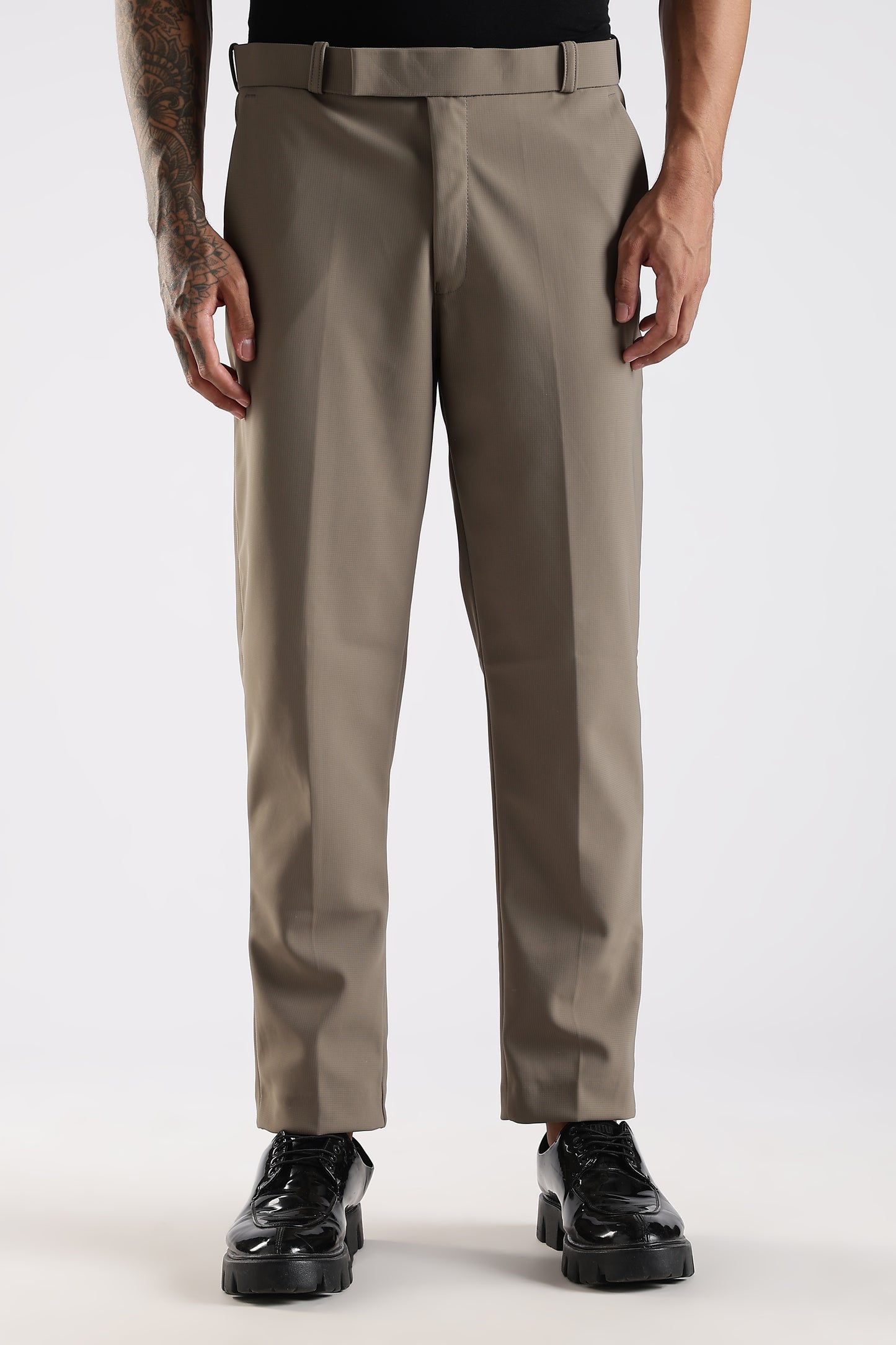 Regular Fit Stone Beige Trouser