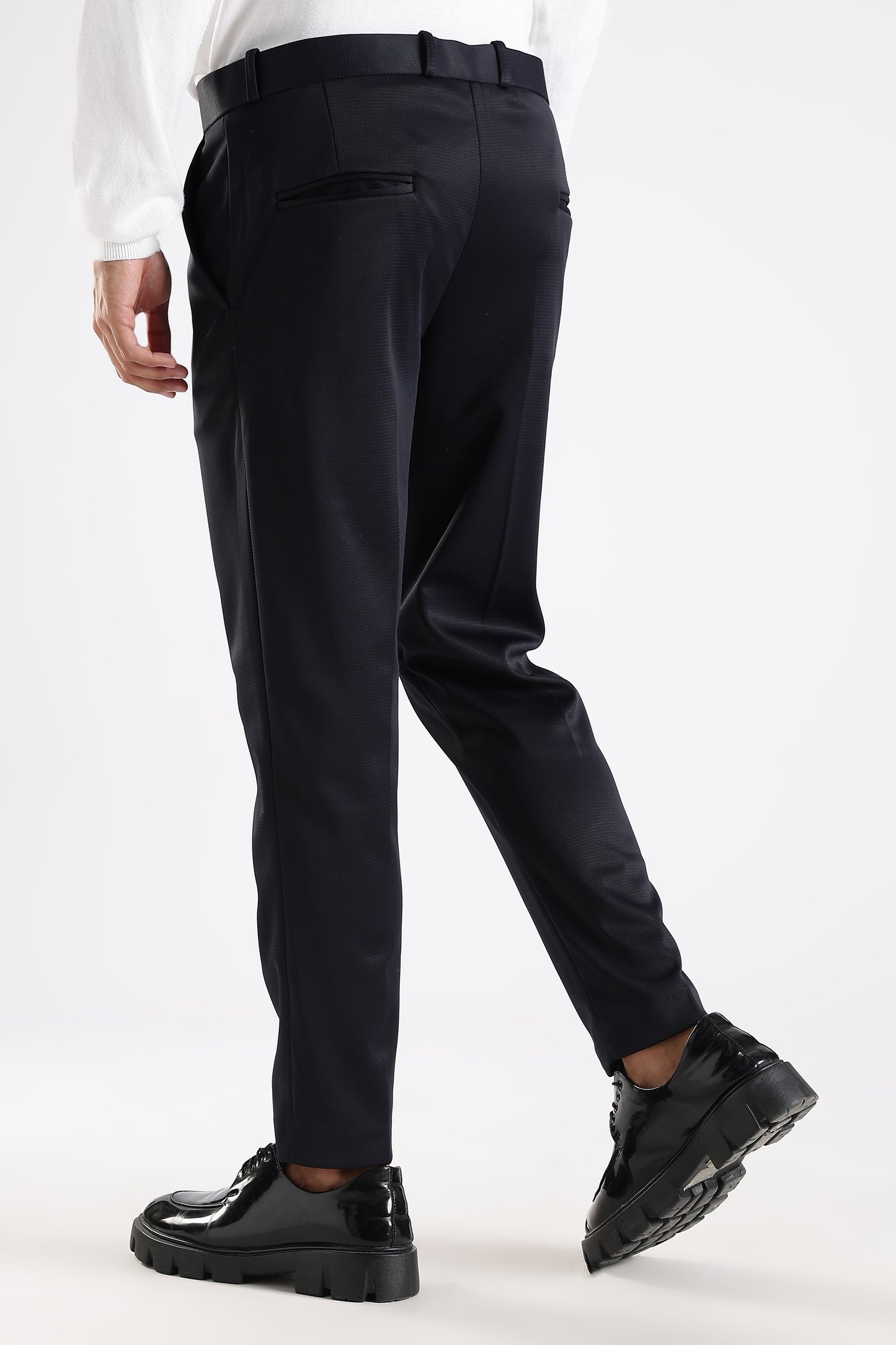 Regular Fit Black Trouser
