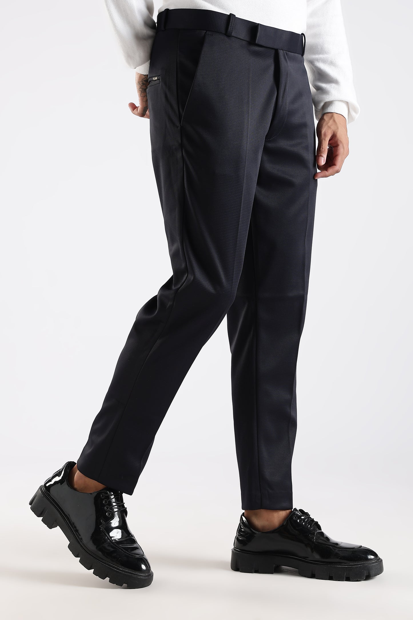Regular Fit Classic Black Trouser