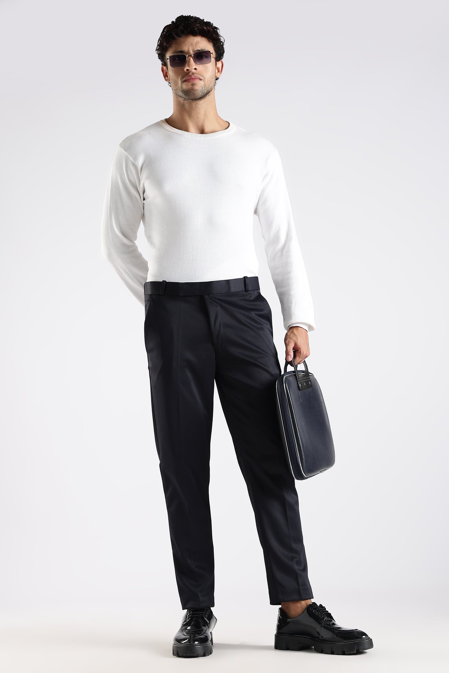 Regular Fit Classic Black Trouser
