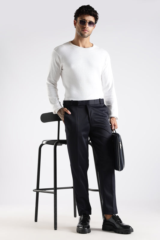 Regular Fit Classic Black Trouser