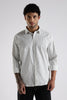 Regular Fit White Vertical Pinstripe Shirt