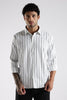 Regular Fit White Stripe Shirt