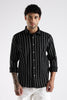 Regular Fit Black Stripe Shirt
