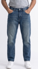 Dark Blue Wash Mom Fit Jean