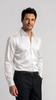 White Satin Regular Fit Shirt