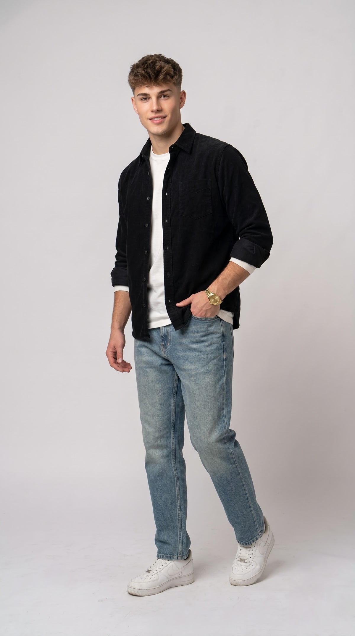 Light Vintage Wash Mom Fit Jean