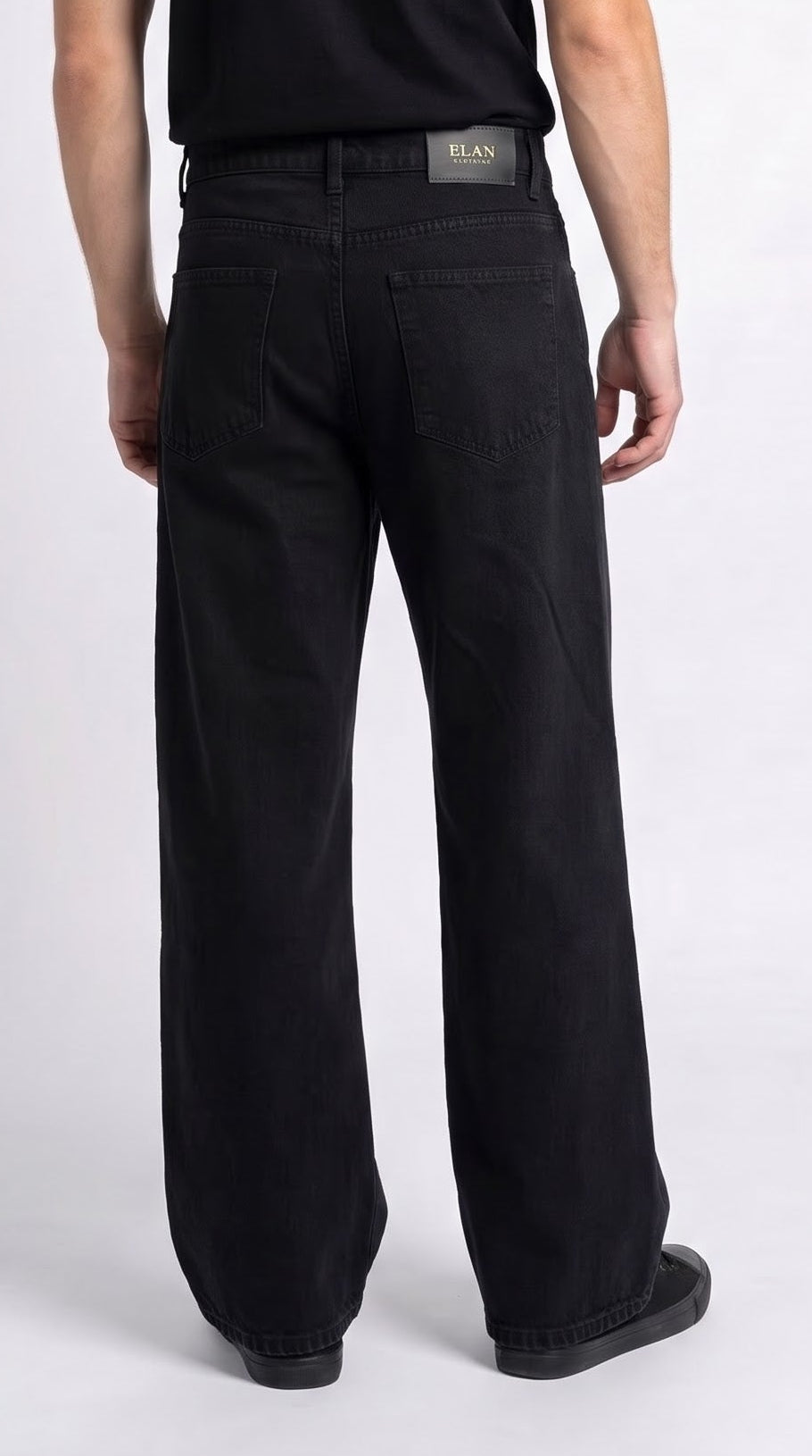 Black Wide Leg Denim