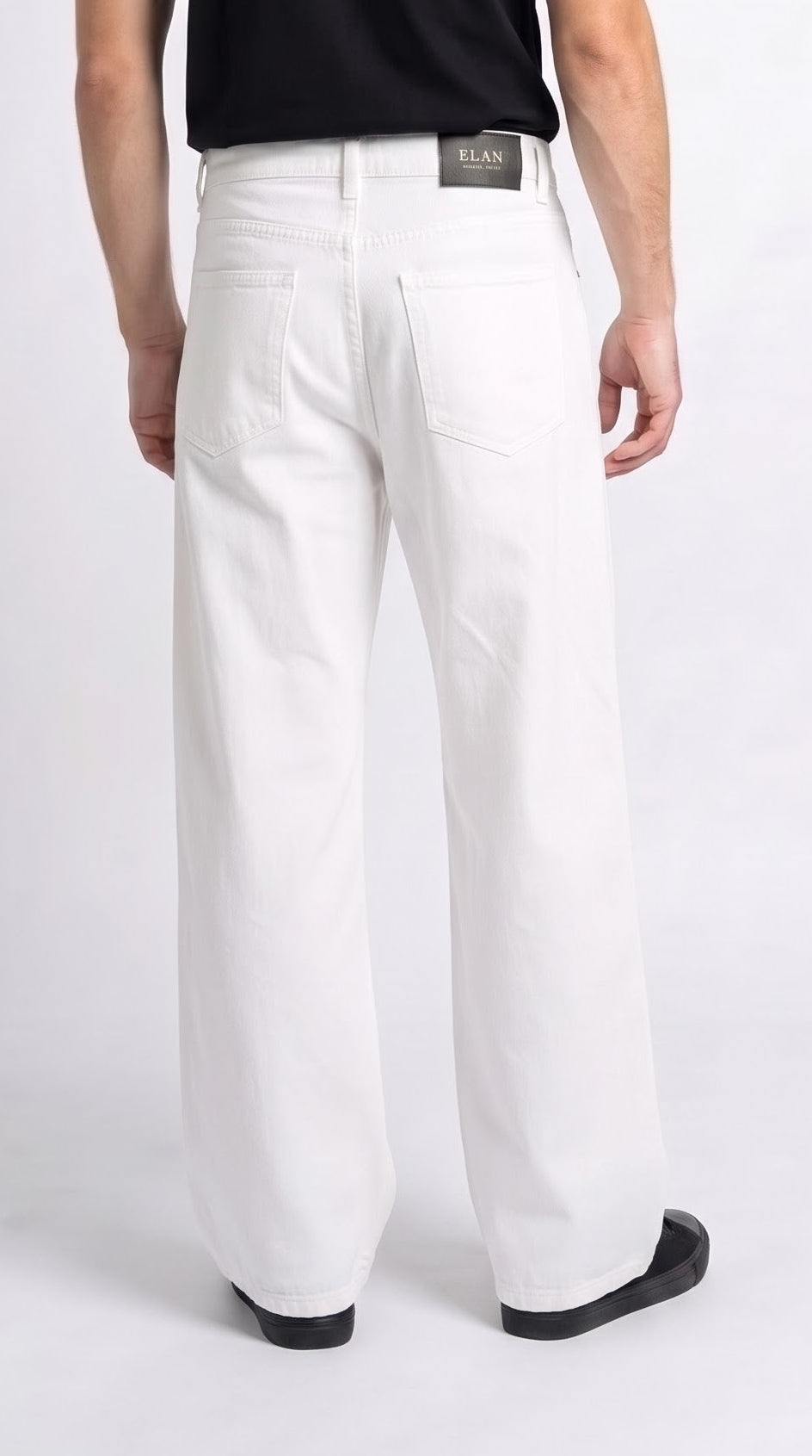White Wide Leg Denim